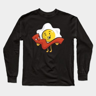 Kawaii Bacon & Eggs - BAE Long Sleeve T-Shirt